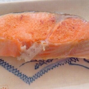 ❤にんにく風味の生鮭ソテー❤